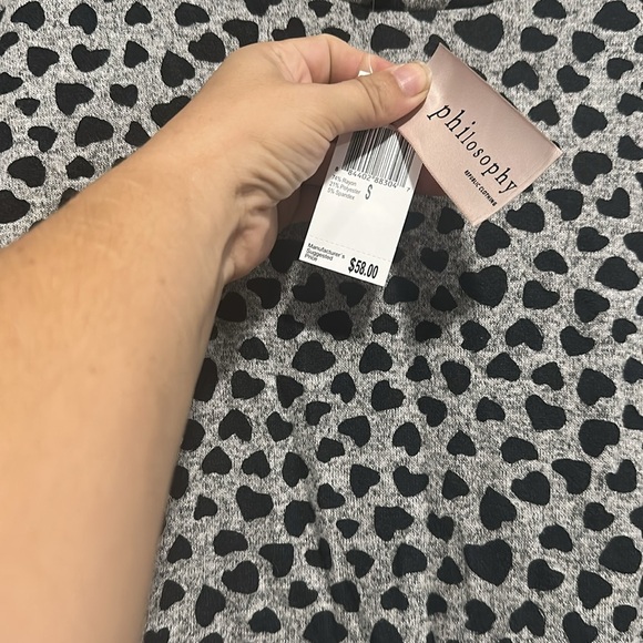 Philosophy Animal Print Blouse - Picture 3 of 3